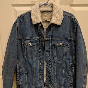 h and m sherpa jacket